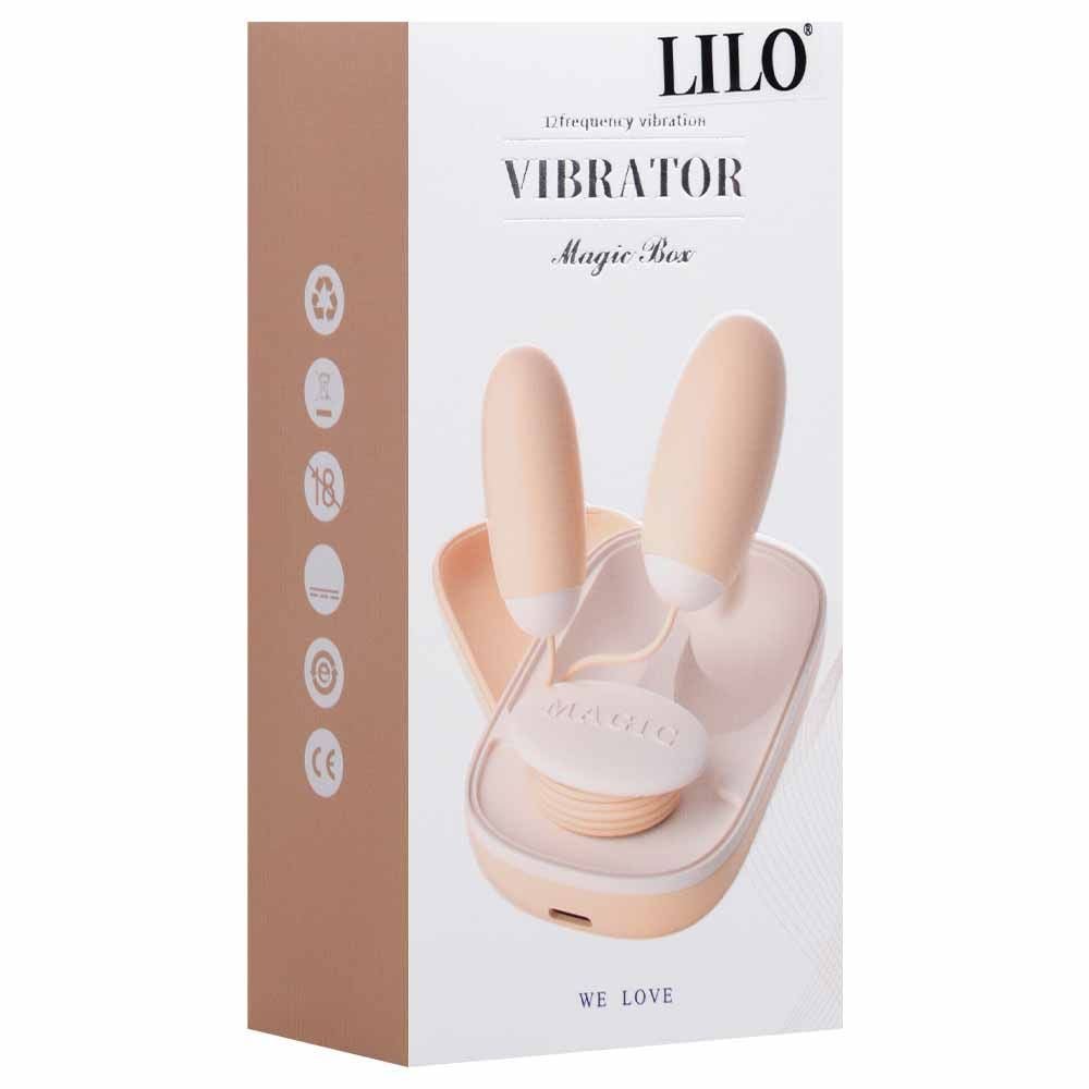 Cápsula Vibratória 12 Modos Magic Box Lilo Vipmix