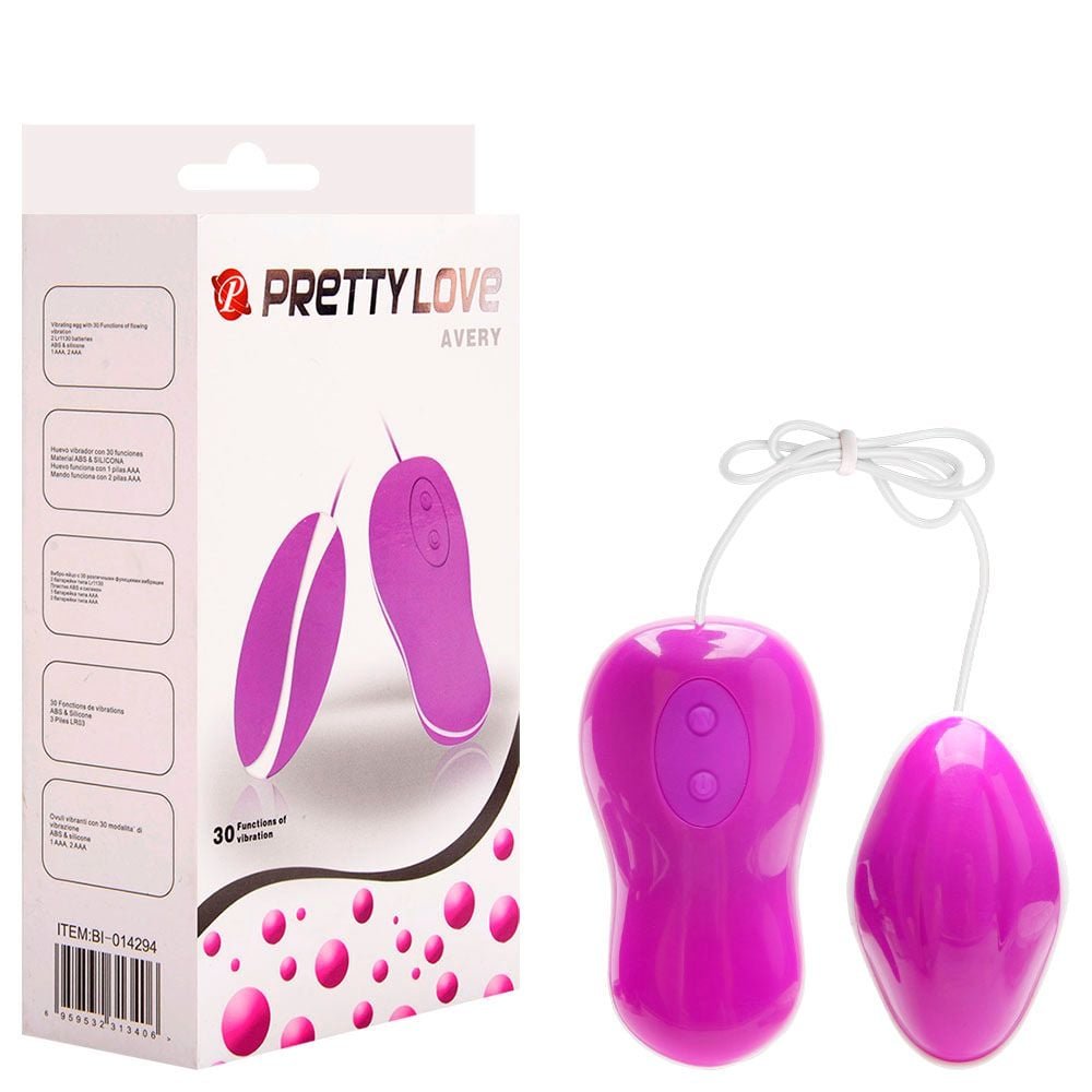 Cápsula Vibratória 30 Vibrações Pretty Love Avery Vipmix