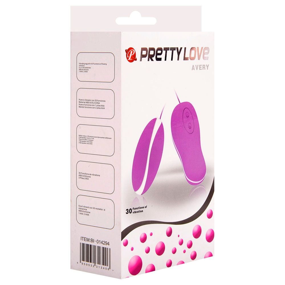 Cápsula Vibratória 30 Vibrações Pretty Love Avery Vipmix