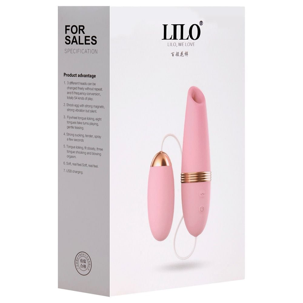 Cápsula Vibratória Com Bullet 10 Vibrações Lilo Vipmix