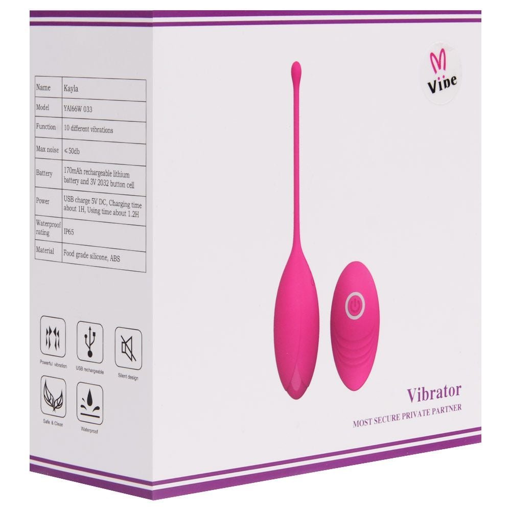 Cápsula Vibrátoria Ergonômica 10 Vibrações Vipmix