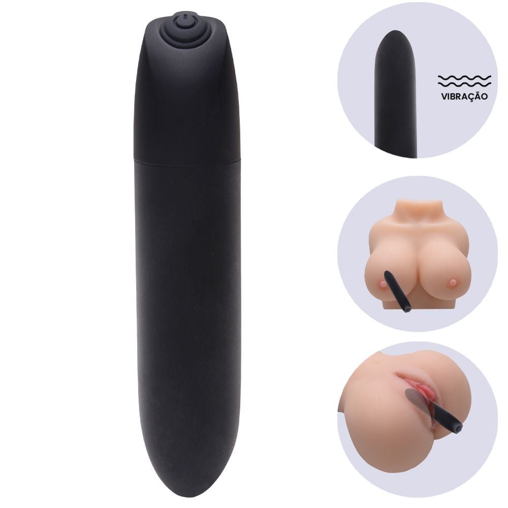 Cápsula Vibratória Recarregável 19 Modos Sexy Import