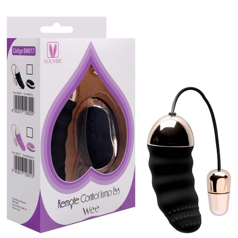 Cápsula Vibratória Texturizada Wireless Egg Wee Vipmix