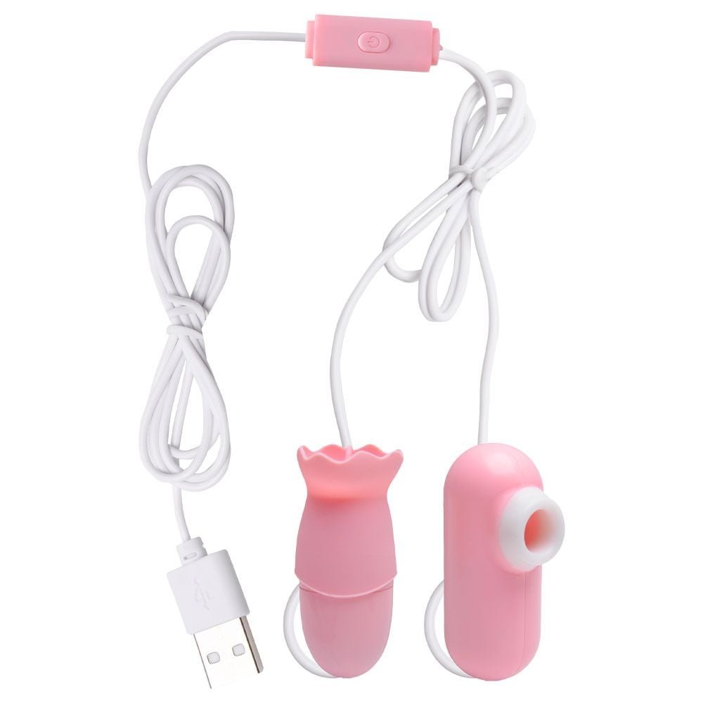 Cápsula Vibratória Usb Língua 12 Modos Lilo Vipmix