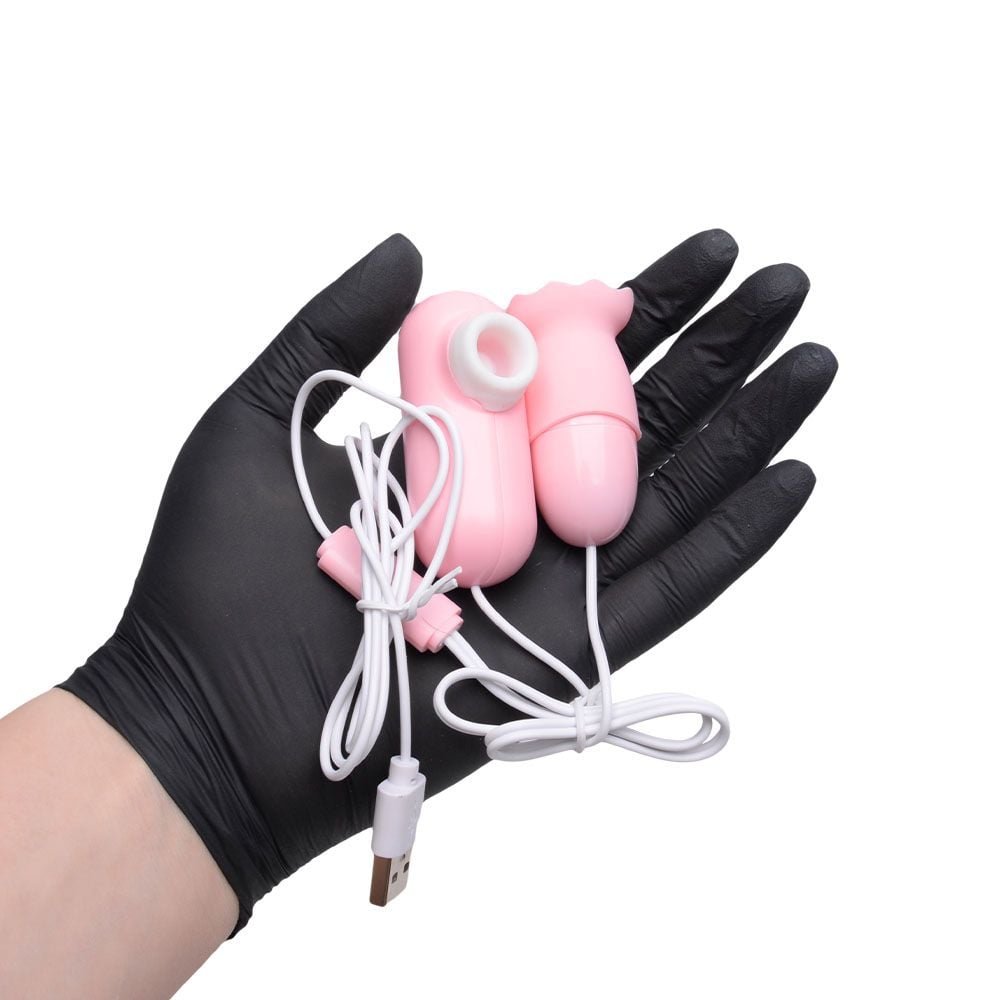 Cápsula Vibratória Usb Língua 12 Modos Lilo Vipmix