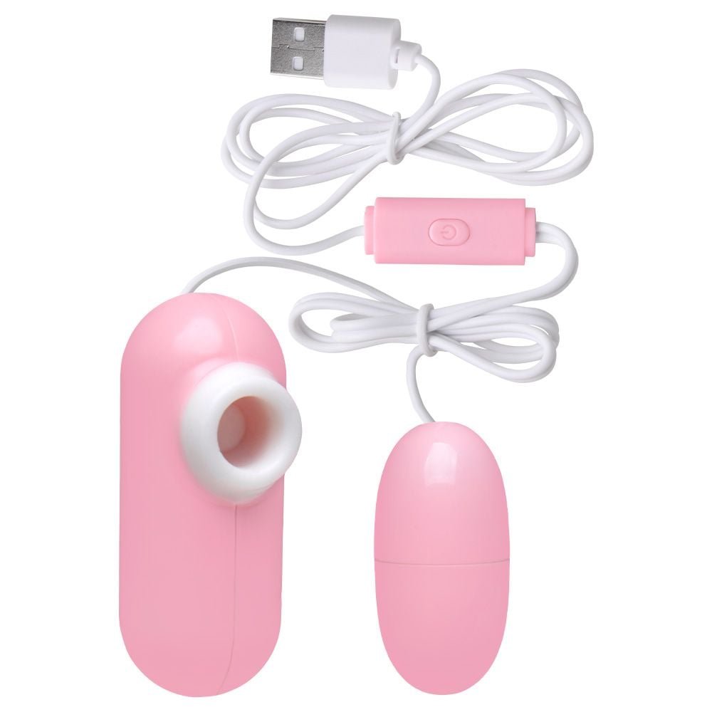 Cápsula Vibratória Usb Sucção 12 Modos Lilo Vipmix