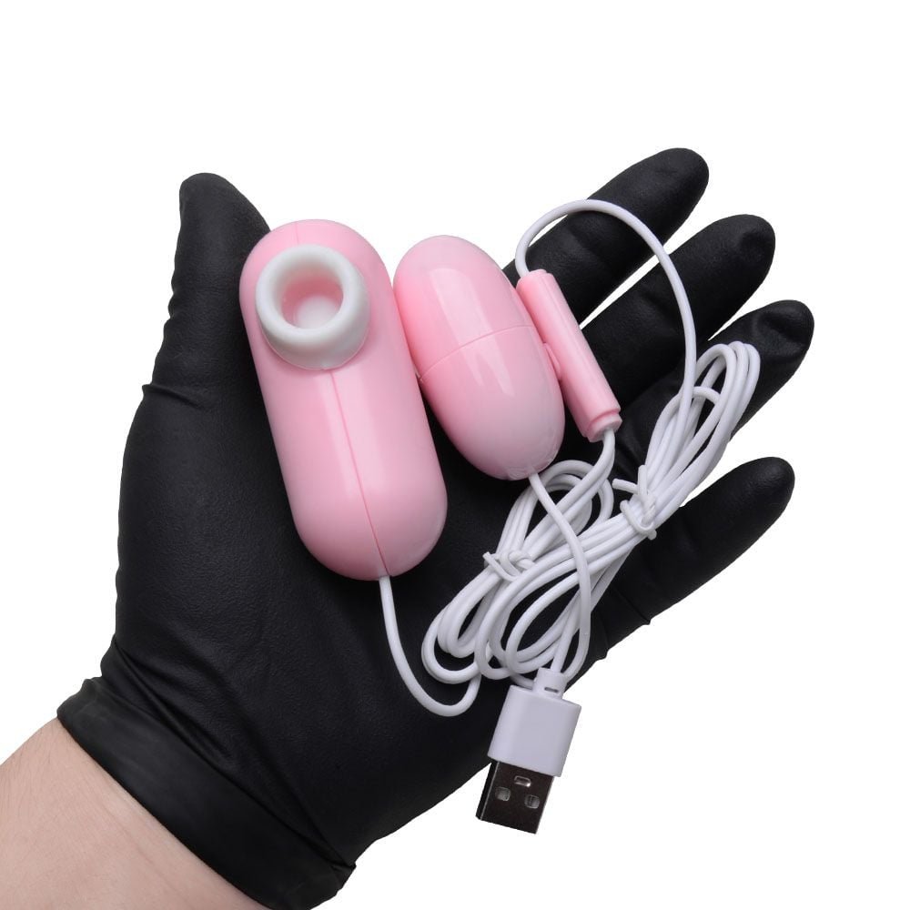 Cápsula Vibratória Usb Sucção 12 Modos Lilo Vipmix