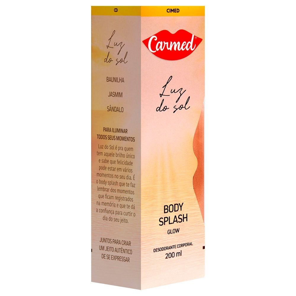 Carmed Body Splash Luz Do Sol 200ml Cimed