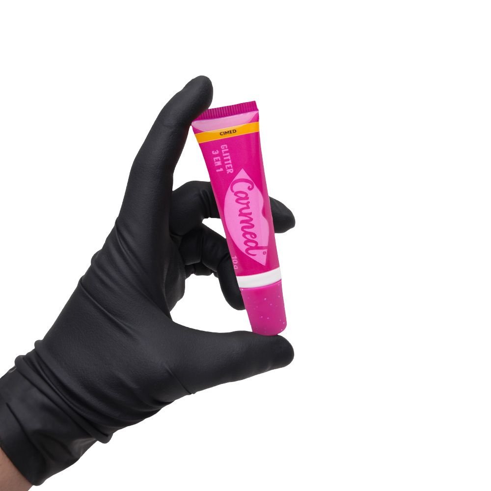 Carmed Glitter Hidratante 3 Em 1 10g Cimed