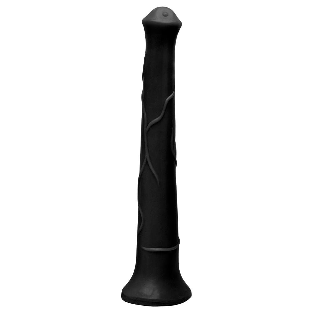 Cavalo Pênis De Borracha Maciça 40 X 6cm Prazer E Cia