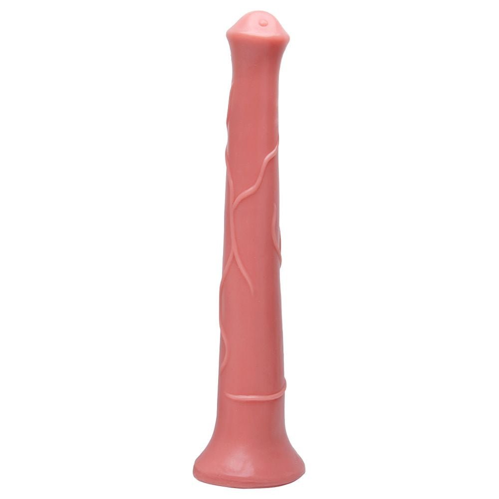 Cavalo Pênis De Borracha Maciça 40 X 6cm Prazer E Cia