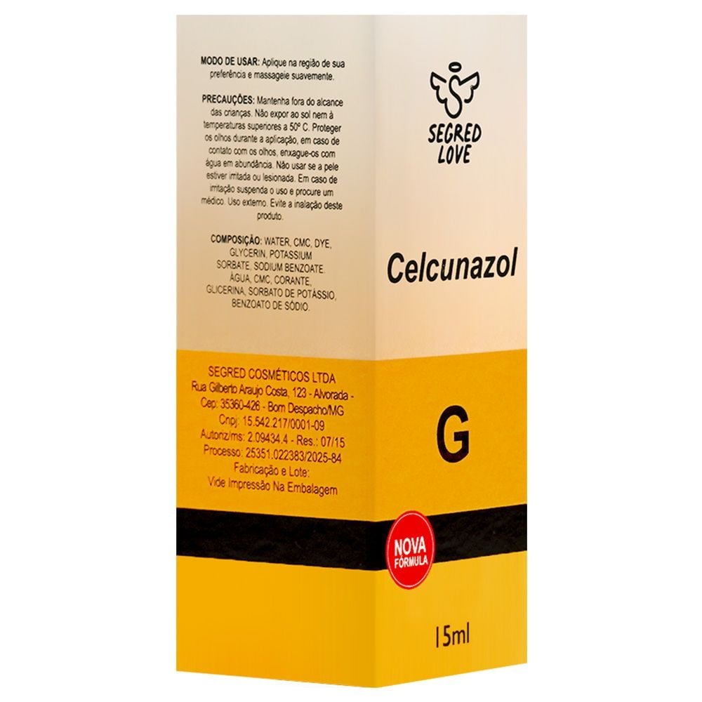 Celcunazol Gel Dessensibilizante 15ml Segred Love