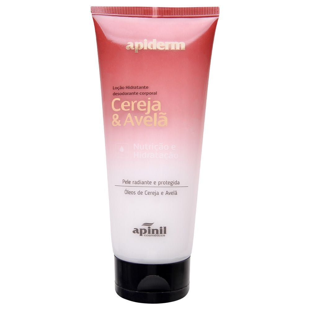 Cereja E Avelã Loção Hidratante Corporal 190g Apinil