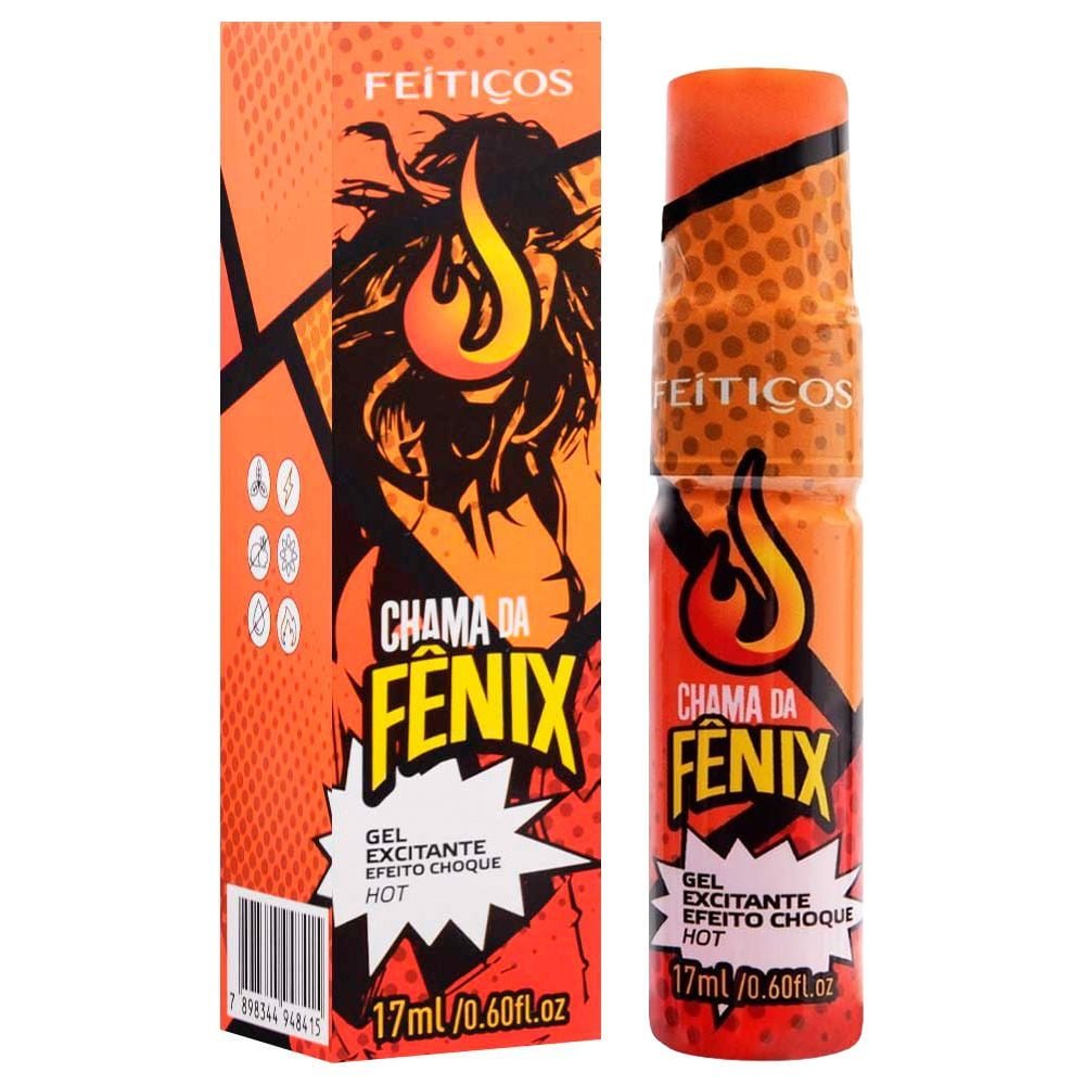 Chama Da Fênix Excitante Hot Choque 17ml Feitiços
