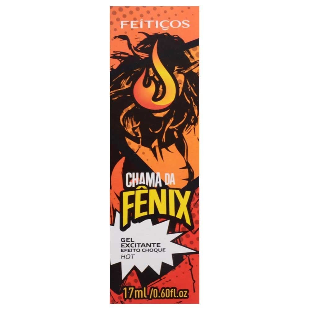 Chama Da Fênix Excitante Hot Choque 17ml Feitiços