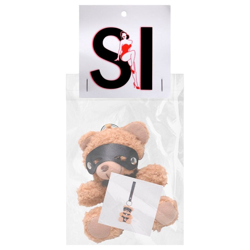 Chaveiro Ursinho Sado Sino 10 X 9cm Sexy Import