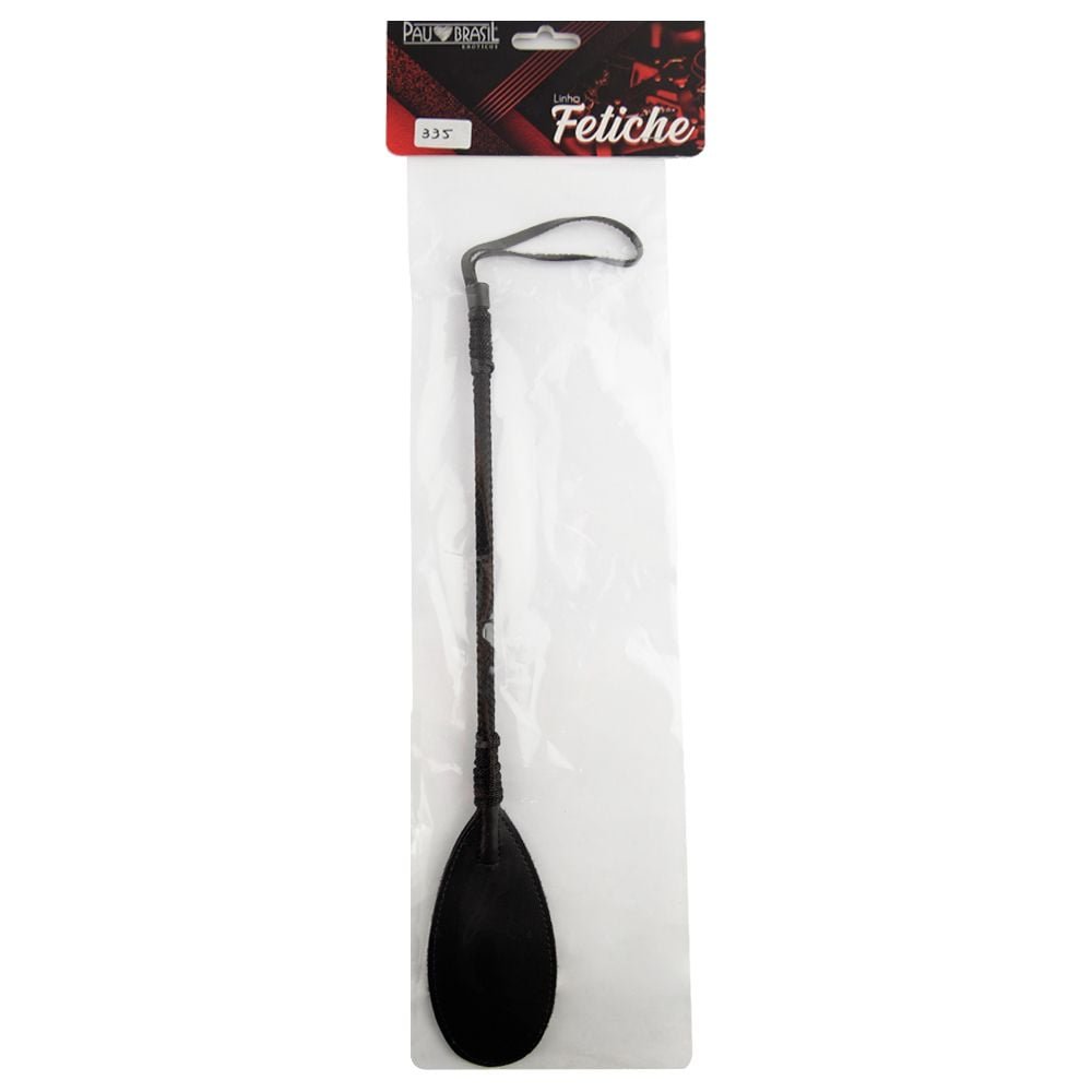 Chibata Em Couro Sintético 28cm Pau Brasil