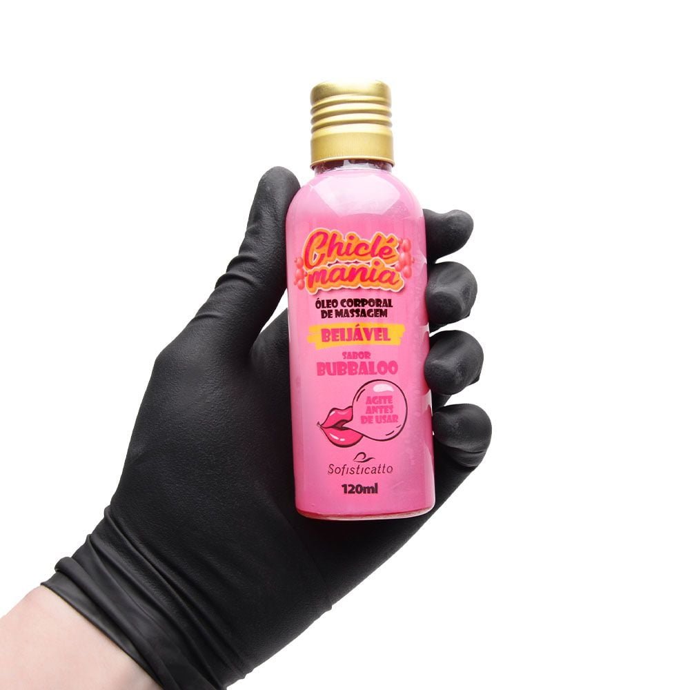 Chiclé Mania óleo Corporal Beijável 120ml Sofisticatto