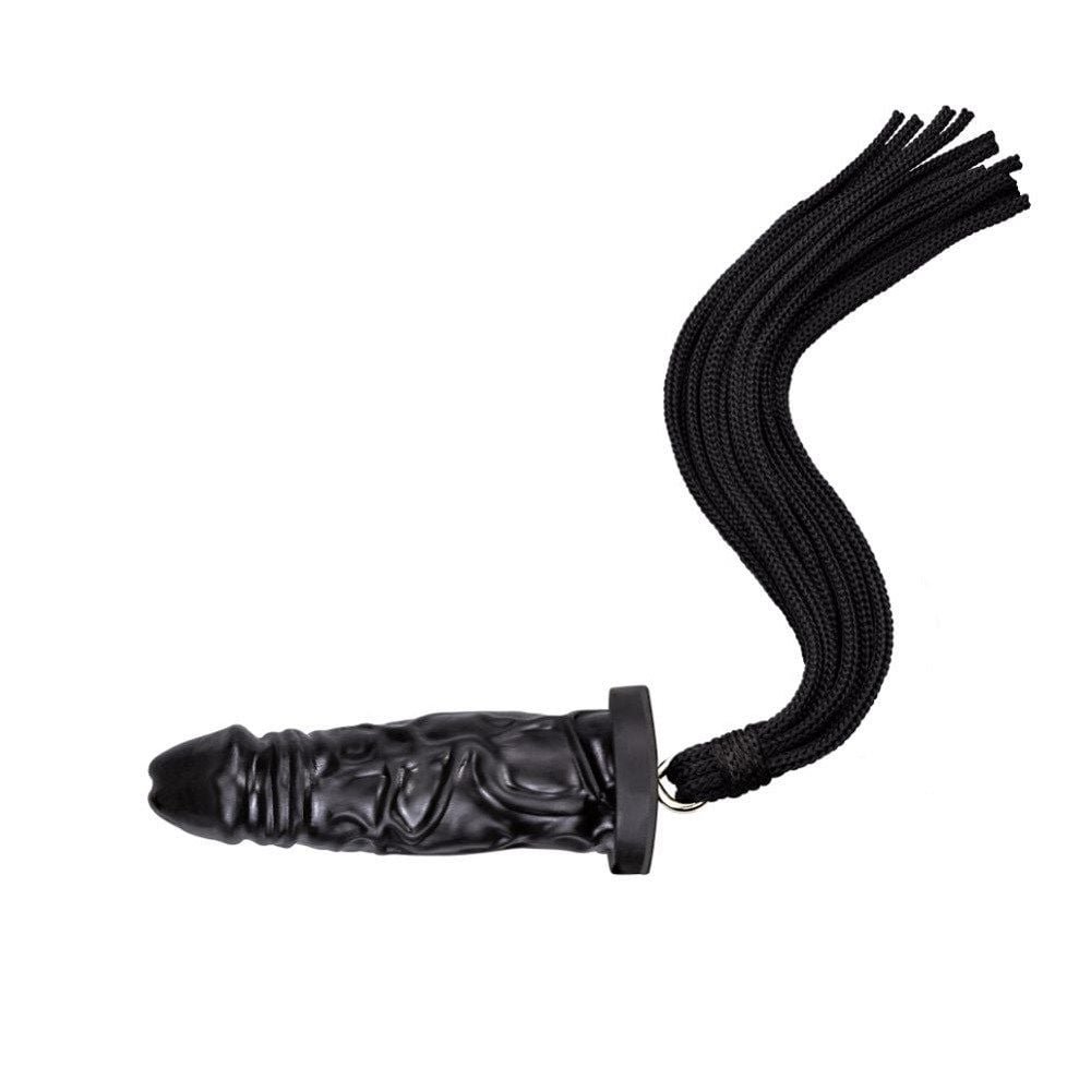 Chicote 10 Tiras Corda De 40cm Base Prótese La Pimienta