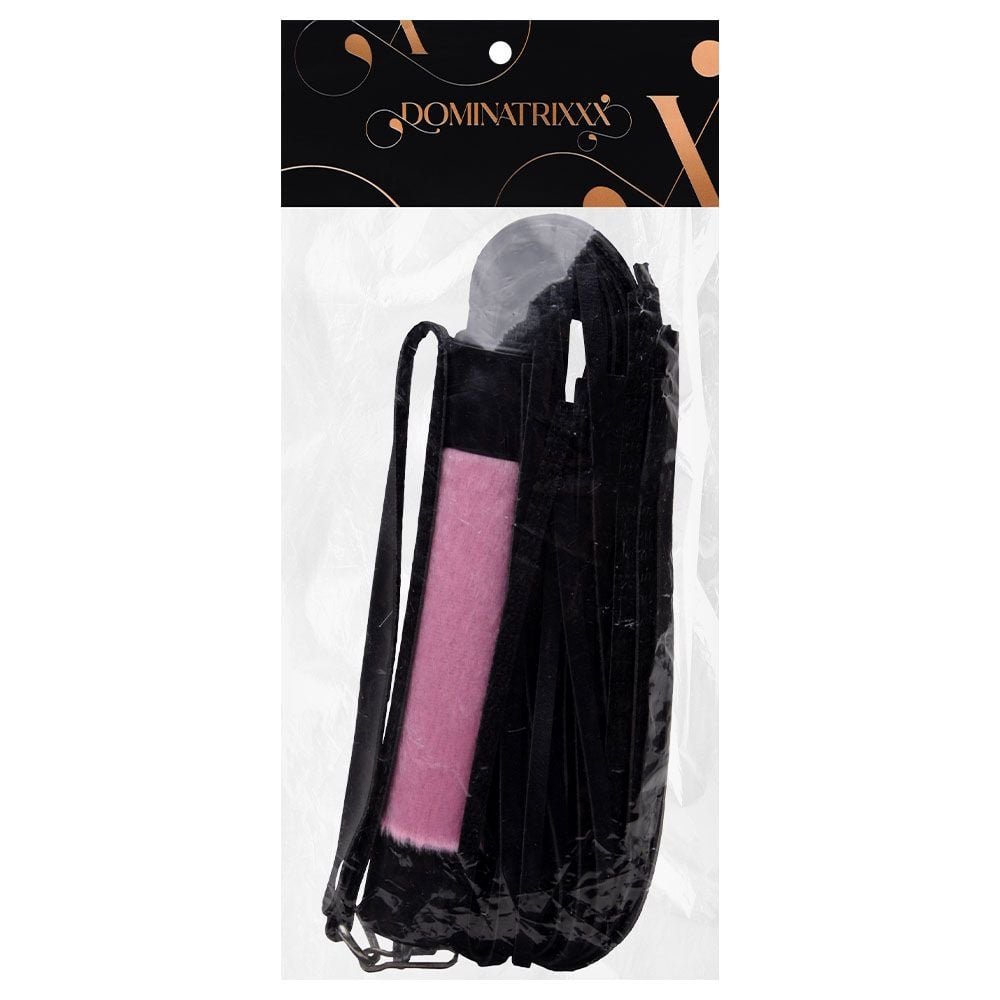 Chicote 24 Tiras Em Pelúcia Dominatrixxx