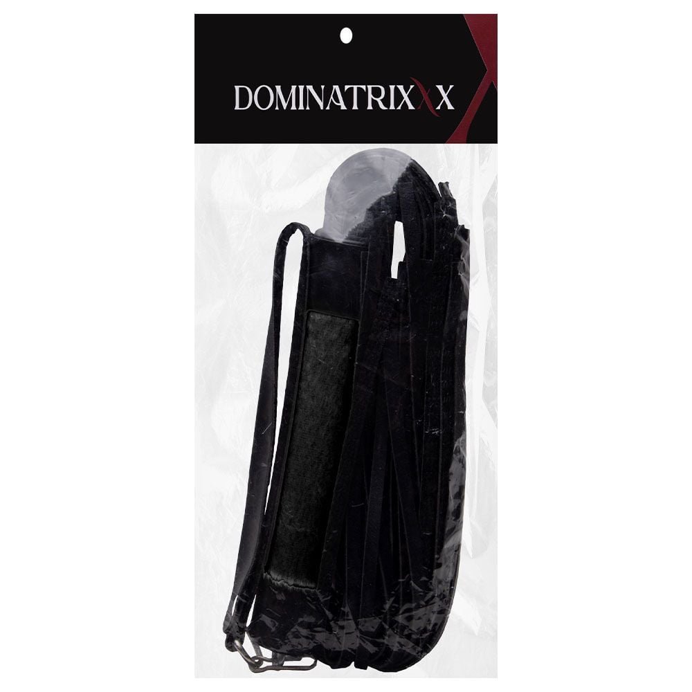 Chicote 24 Tiras Em Pelúcia Dominatrixxx