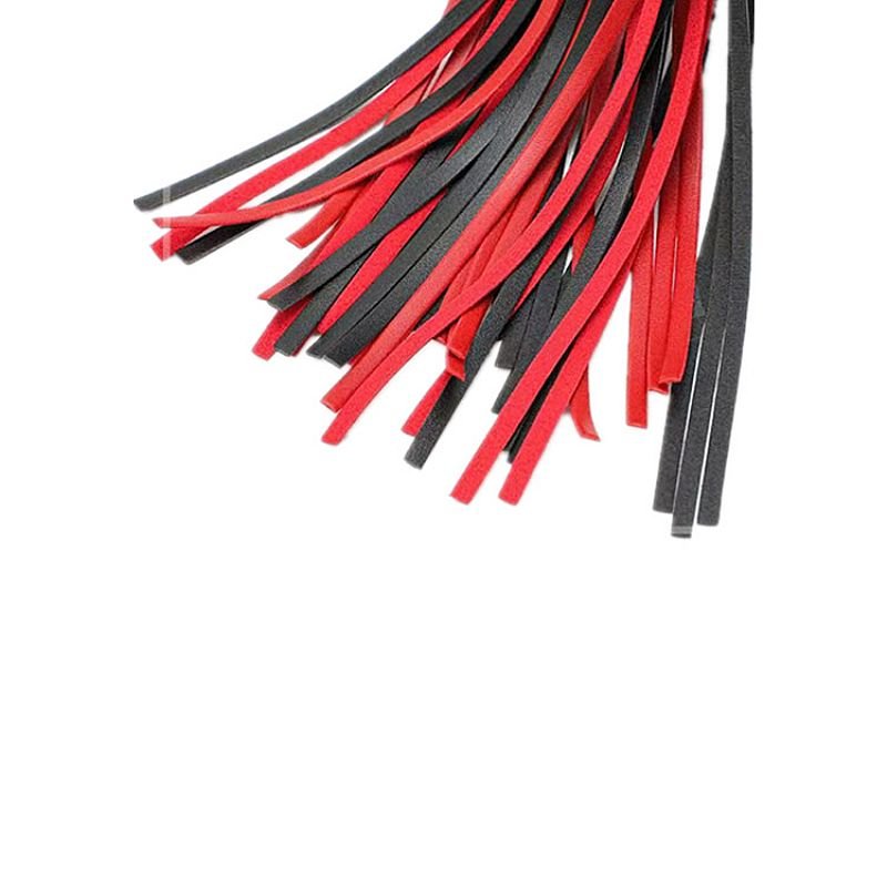 Chicote em Tiras Luxo 2 Cor - Vermelho