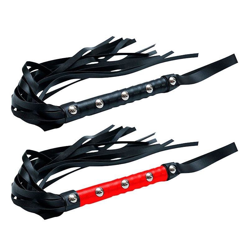 Chicote Luxo - Bondage - 59 cm - Vermelho