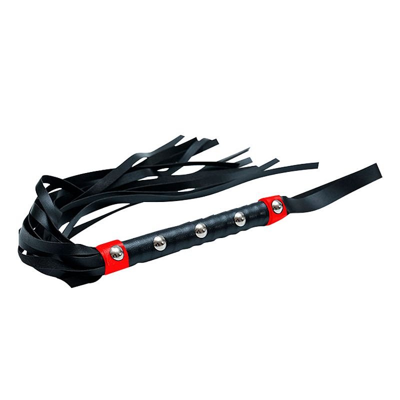 Chicote Luxo - Bondage - 59 cm - Vermelho