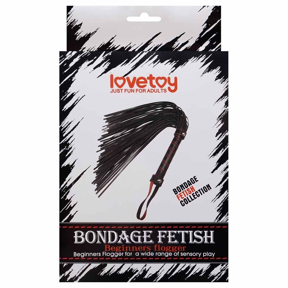 Chicote Luxo Bondage Fetish Flogger Lovetoy Vipmix