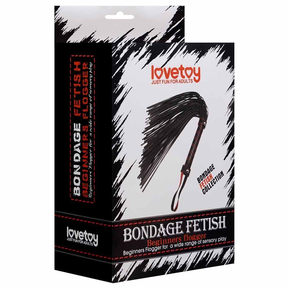 Chicote Luxo Bondage Fetish Flogger Lovetoy Vipmix