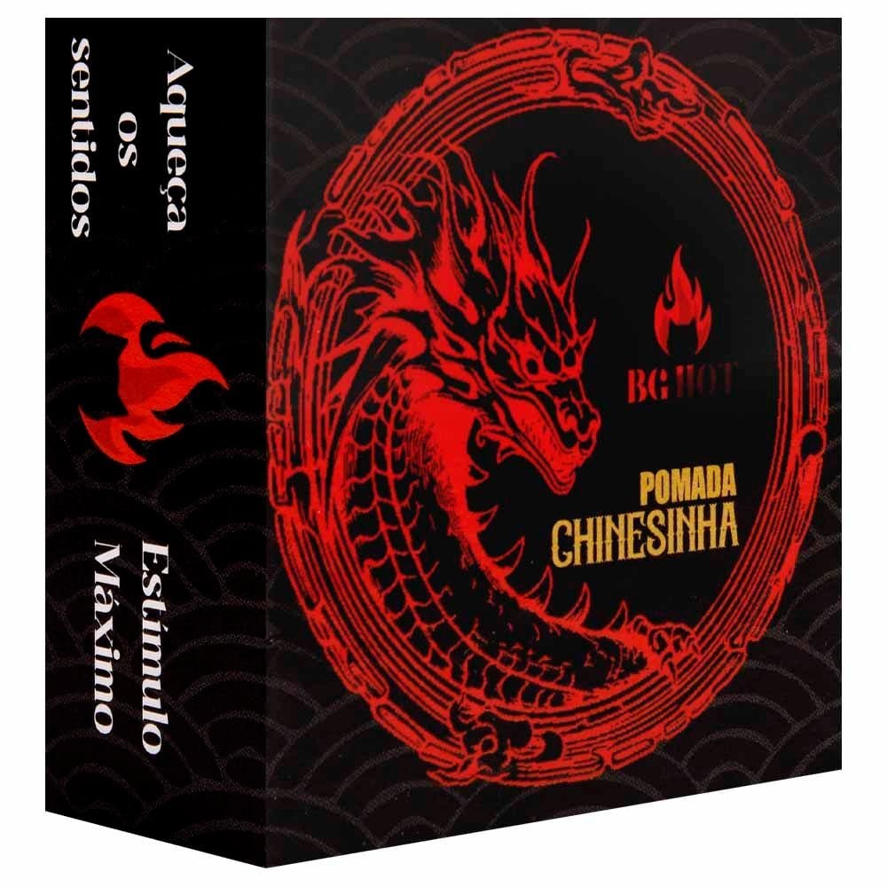 Chinesinha Pomada Térmica 10g Banho De Gata