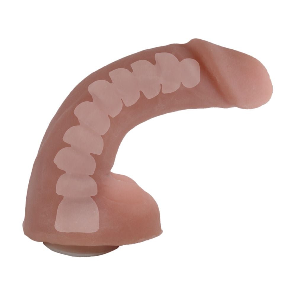 Cinta Com Pênis Cyber Vertebrado 17 X 3,5cm Kgel
