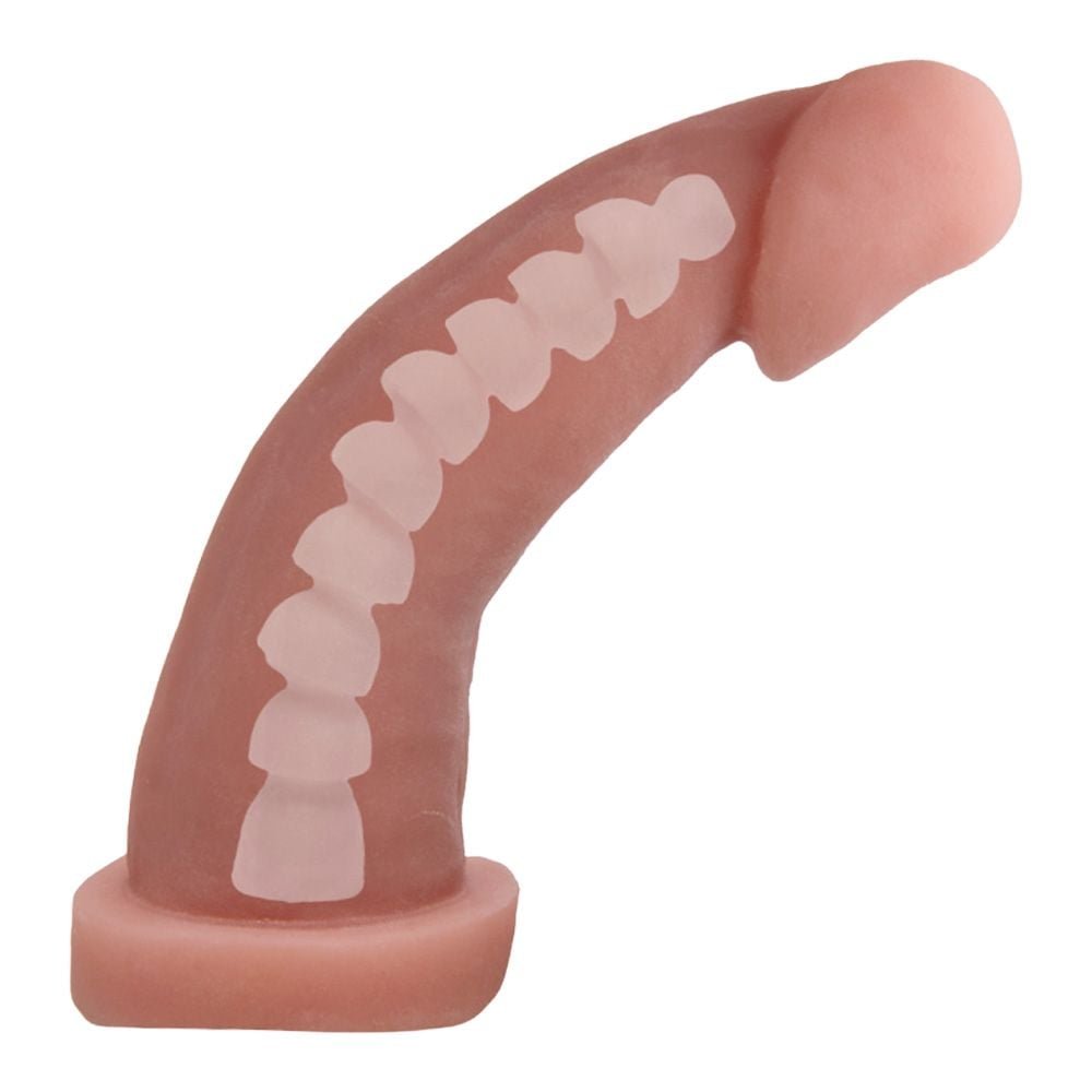 Cinta Com Pênis Cyber Vertebrado 19 X 4,5cm Kgel