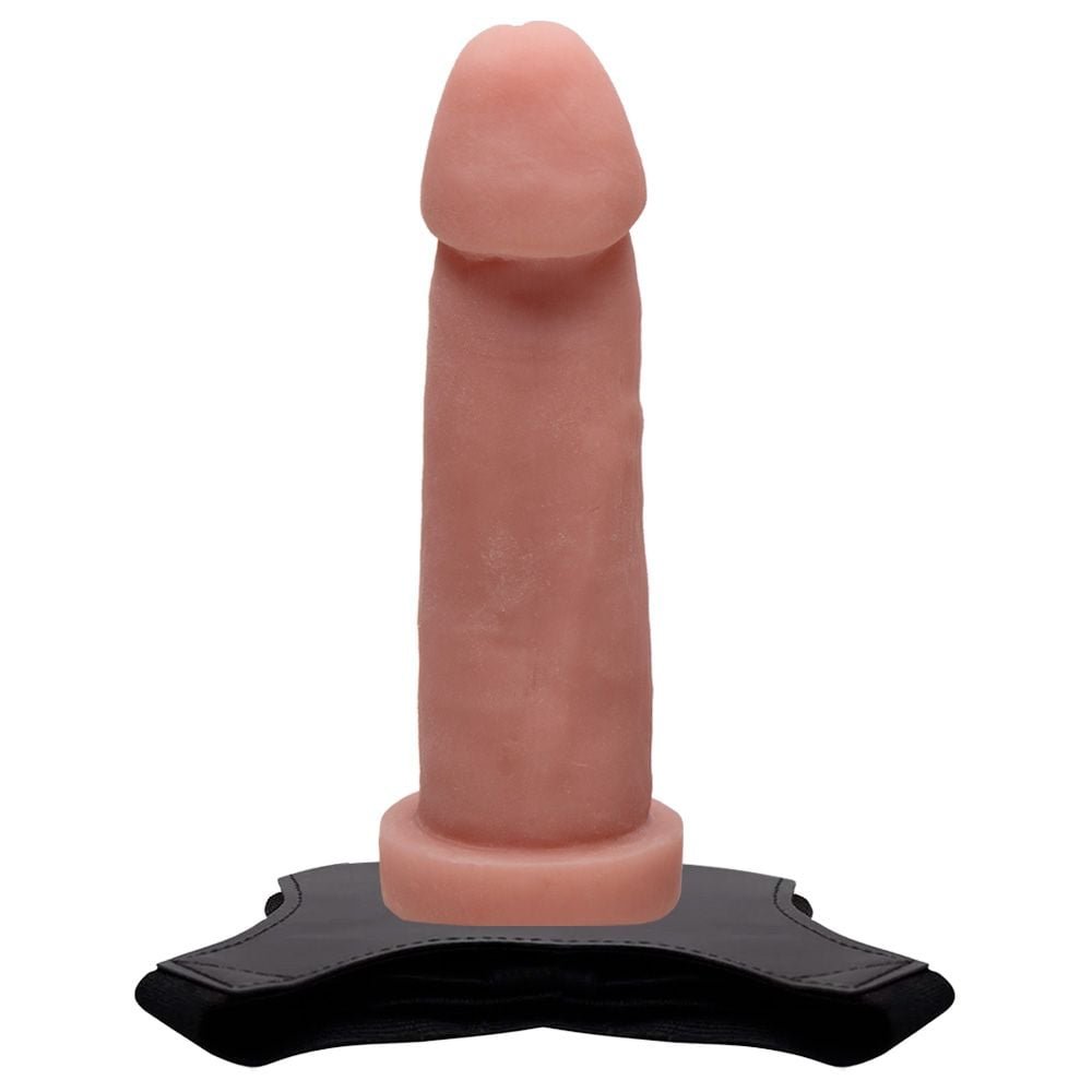 Cinta Com Pênis Cyber Vertebrado 19 X 4,5cm Kgel