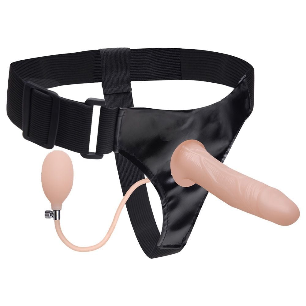Cinta Com Pênis Inflável 17,5 X 3,8cm Sexy Import