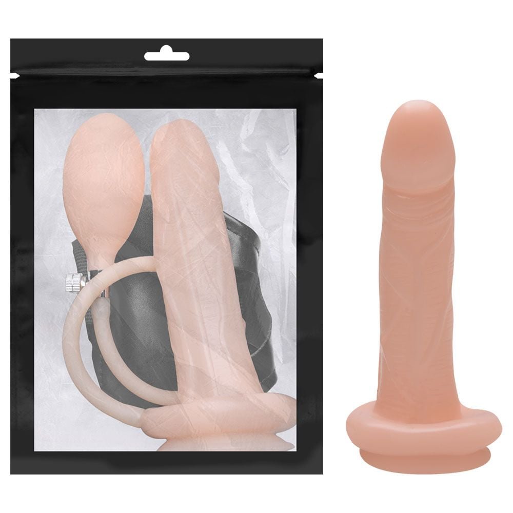 Cinta Com Pênis Inflável 17,5 X 3,8cm Sexy Import