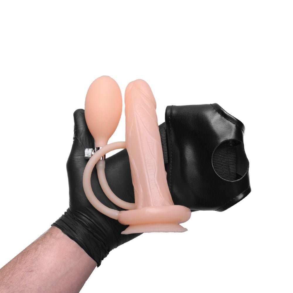 Cinta Com Pênis Inflável 17,5 X 3,8cm Sexy Import