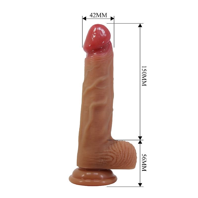 Cinta Com Prótese Realística 16.0 cm X 3.7 cm - Wells - Pretty Love