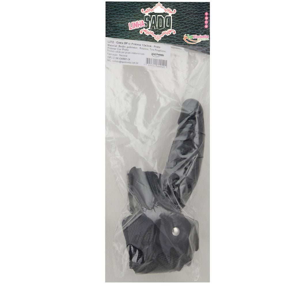Cinta Dp Com Prótese De 12cm La Pimienta