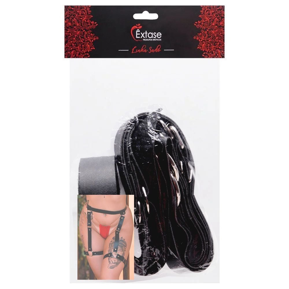 Cinta Liga Harness Sensual êxtase