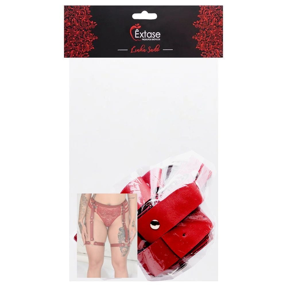 Cinta Liga Harness Sensual êxtase