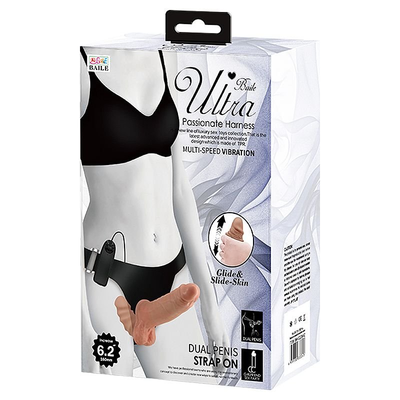 Cinta Peniana com estimulador de Ponto G e Vibro - Baile