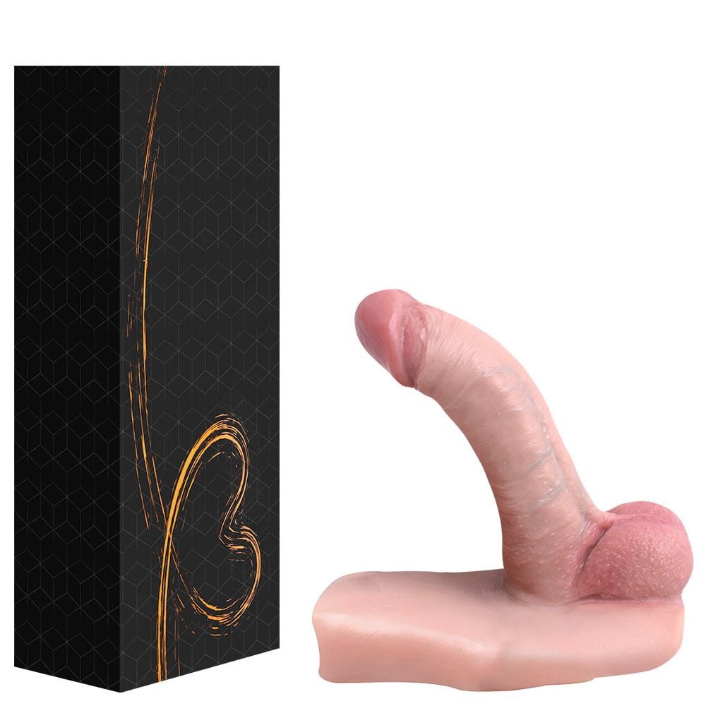 Cinta Silicone Pênis Integrado 17,4 X 4,3cm Sexy Import