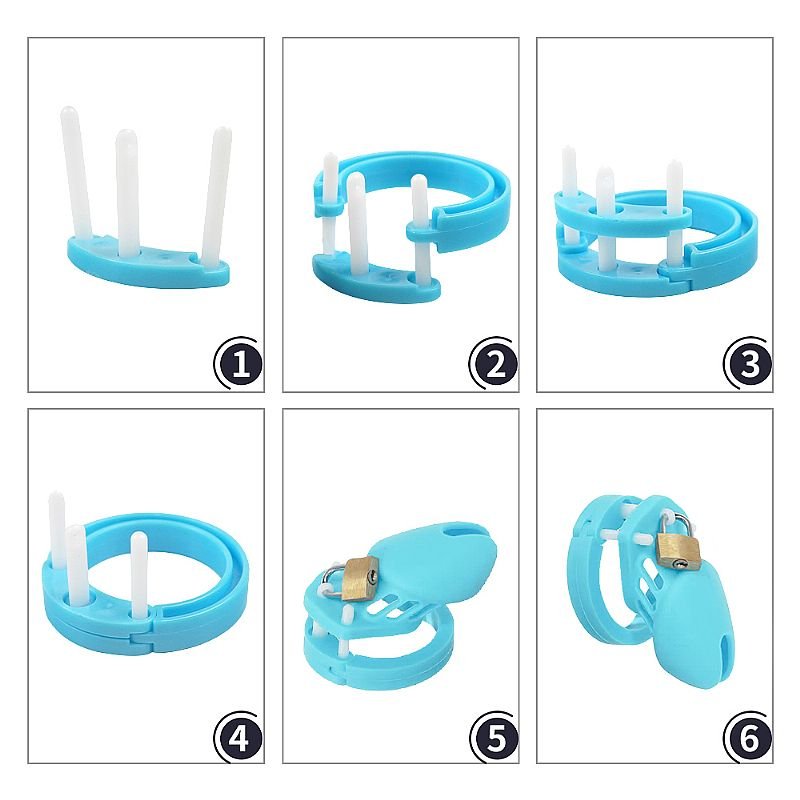 Cinto de Castidade em Silicone - 8,4 x 4,5