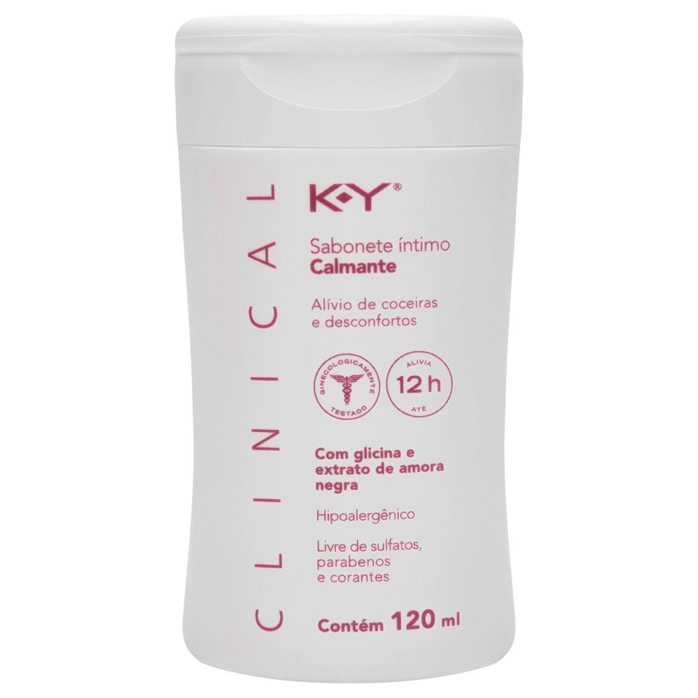 Clinical Sabonete íntimo Calmante 120ml Ky Semina