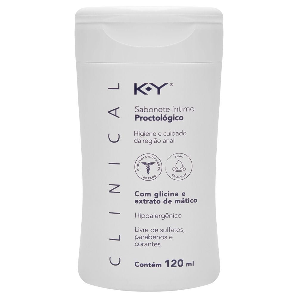 Clinical Sabonete íntimo Procto 120ml Ky Semina