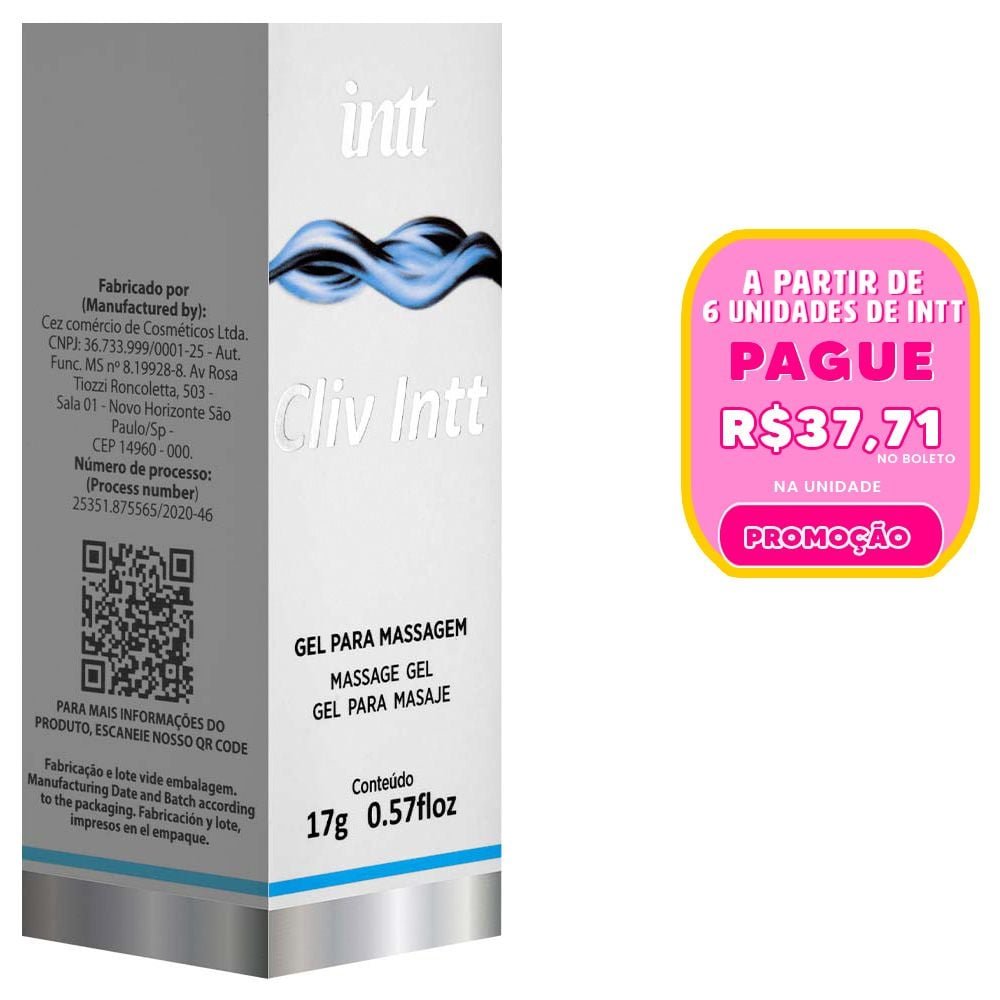 Cliv Intt Gel Dessensibilizante Anal 17g Intt
