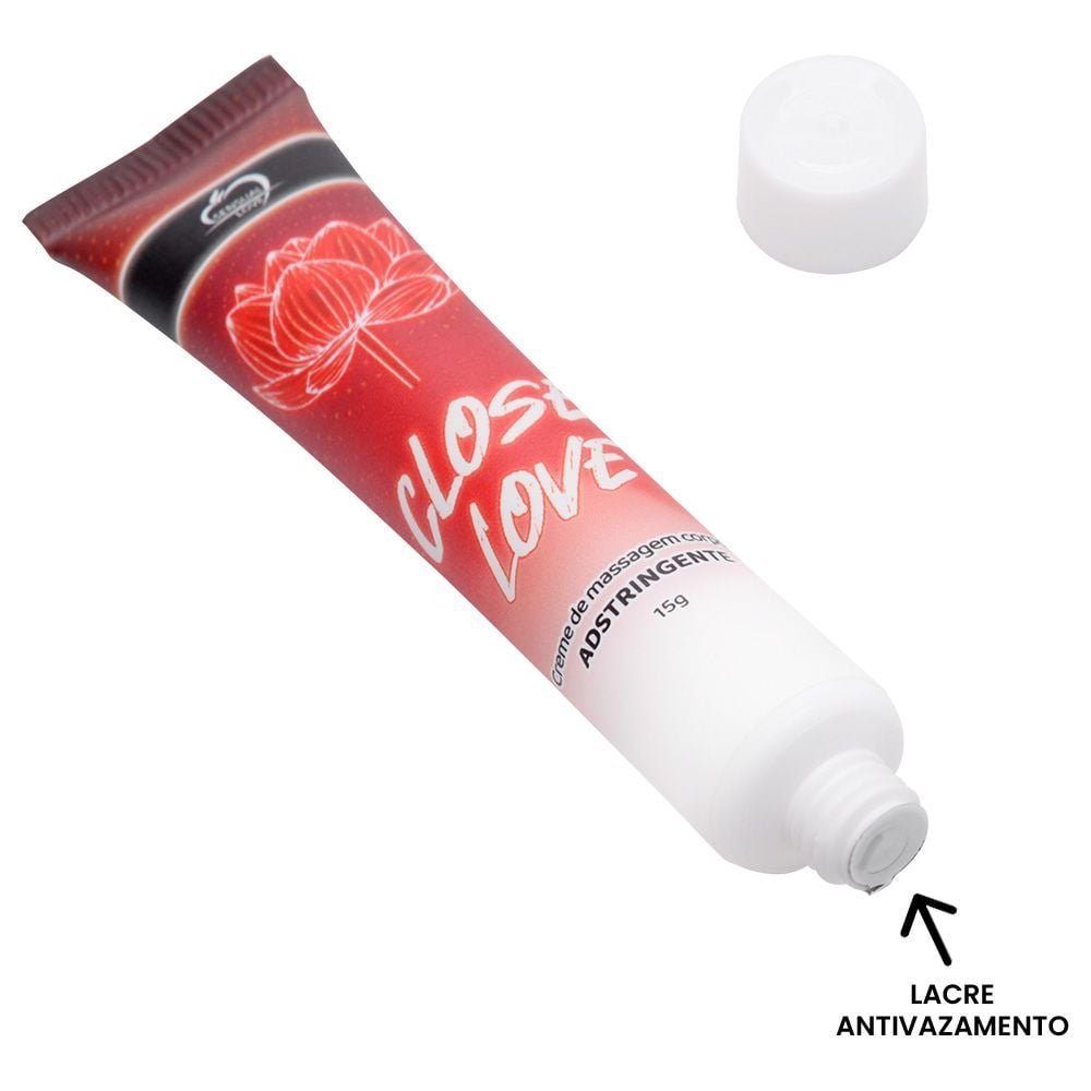Close Love Adstringente Feminino 15g Sensual Love