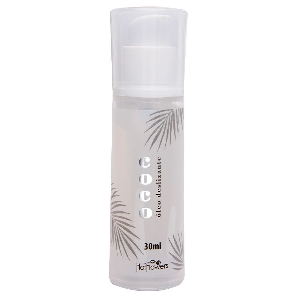 Coco óleo Deslizante Lubrificante 30ml Hot Flowers