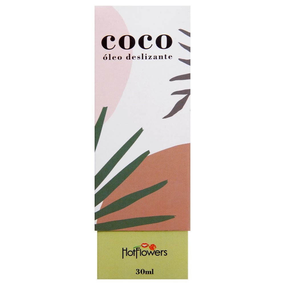 Coco óleo Deslizante Lubrificante 30ml Hot Flowers